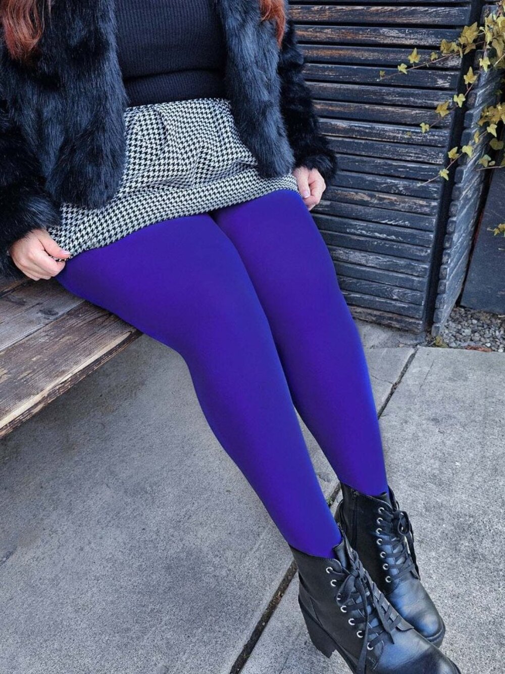 Snag Tights Size E Aretha 80 Denier Opaque Tights NWT